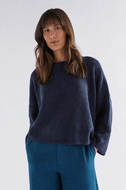 Agna Alpaca-Wool Blend Relaxed Boxy Sweater